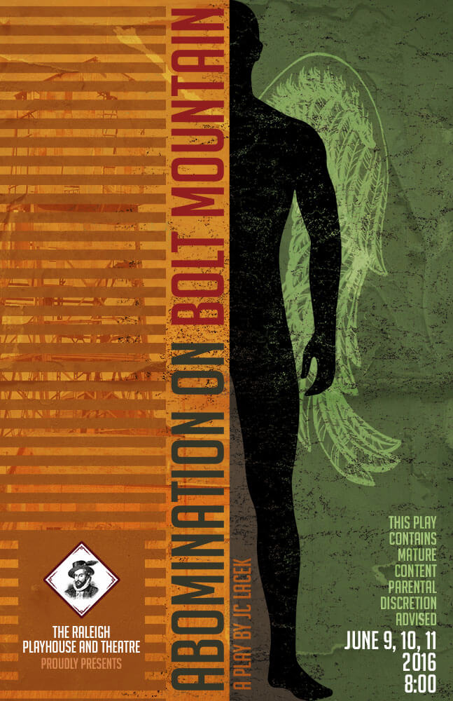 Abomination On Bolt Mountain Theater Production Poster