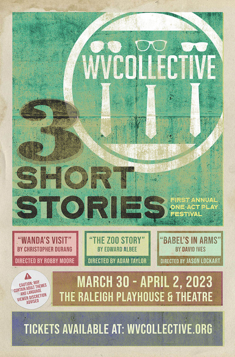 3 Short Stories - 1 Act Play Festival Poster