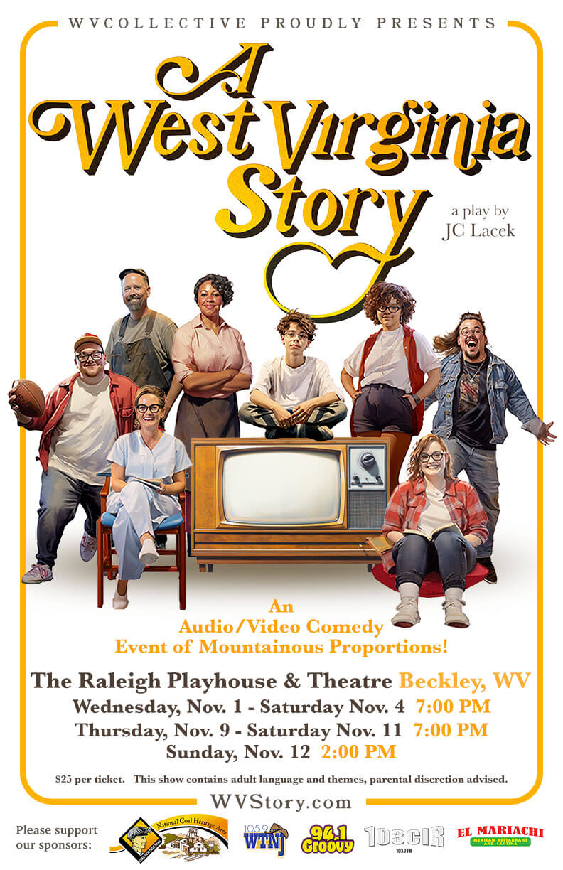 WV Collective Presents: A West Virginia Story - Poster Graphic